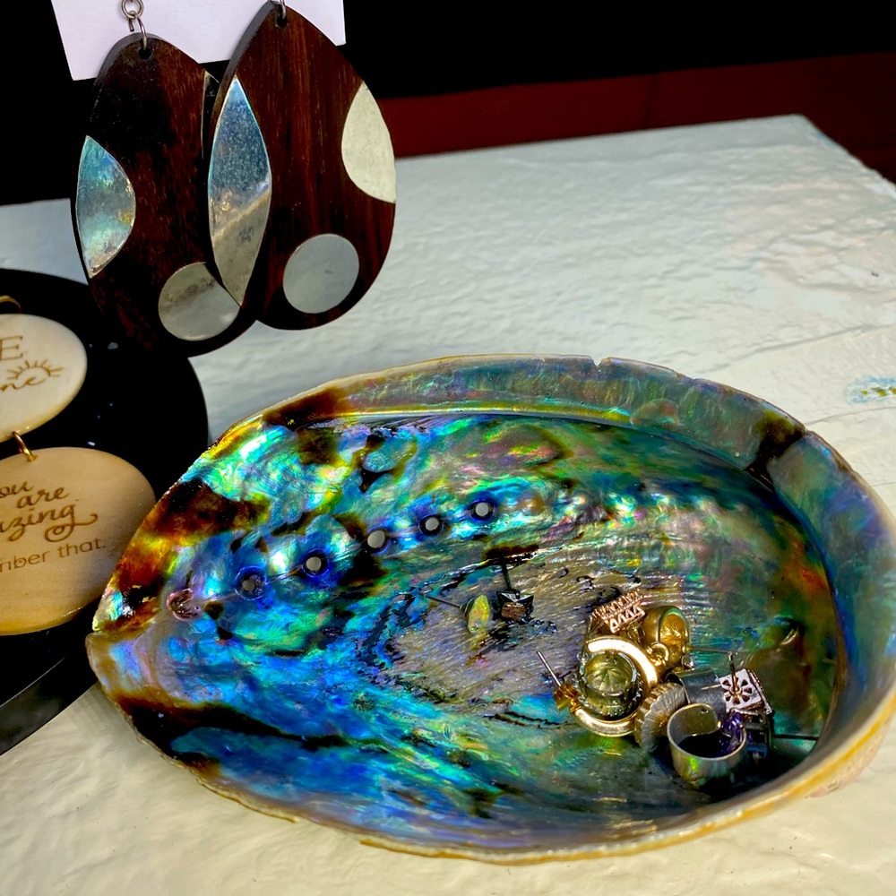Handmade Shell Jewlery Dish